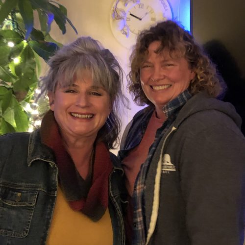 Dina and Susanne, the owners of Fremont Pups Playhouse